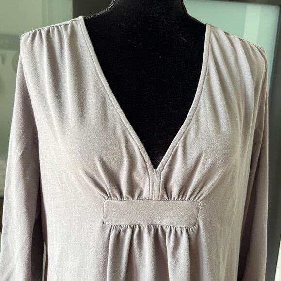 Fresh Produce gray tunic w/ empire waist in XL/XXL - Picture 4 of 10